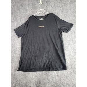 Chipotle Employee Promo T-Shirt Mens XL Black Short Sleeve Fast Food Graphic Tee